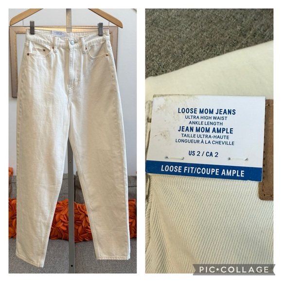 ❣️🆕H&M MOM LOOSE FIT ULTRA HIGH JEANS❣️ - Picture 1 of 10